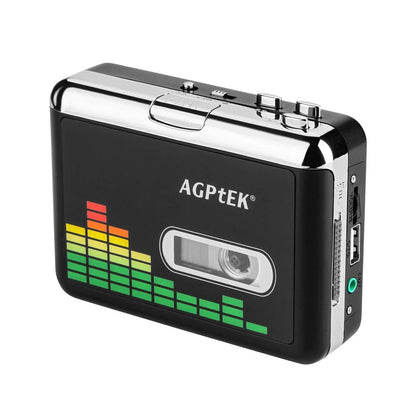 Portable Cassette Audio Music Player Tape-To-MP3 Converter Cassette Recorder DailySale