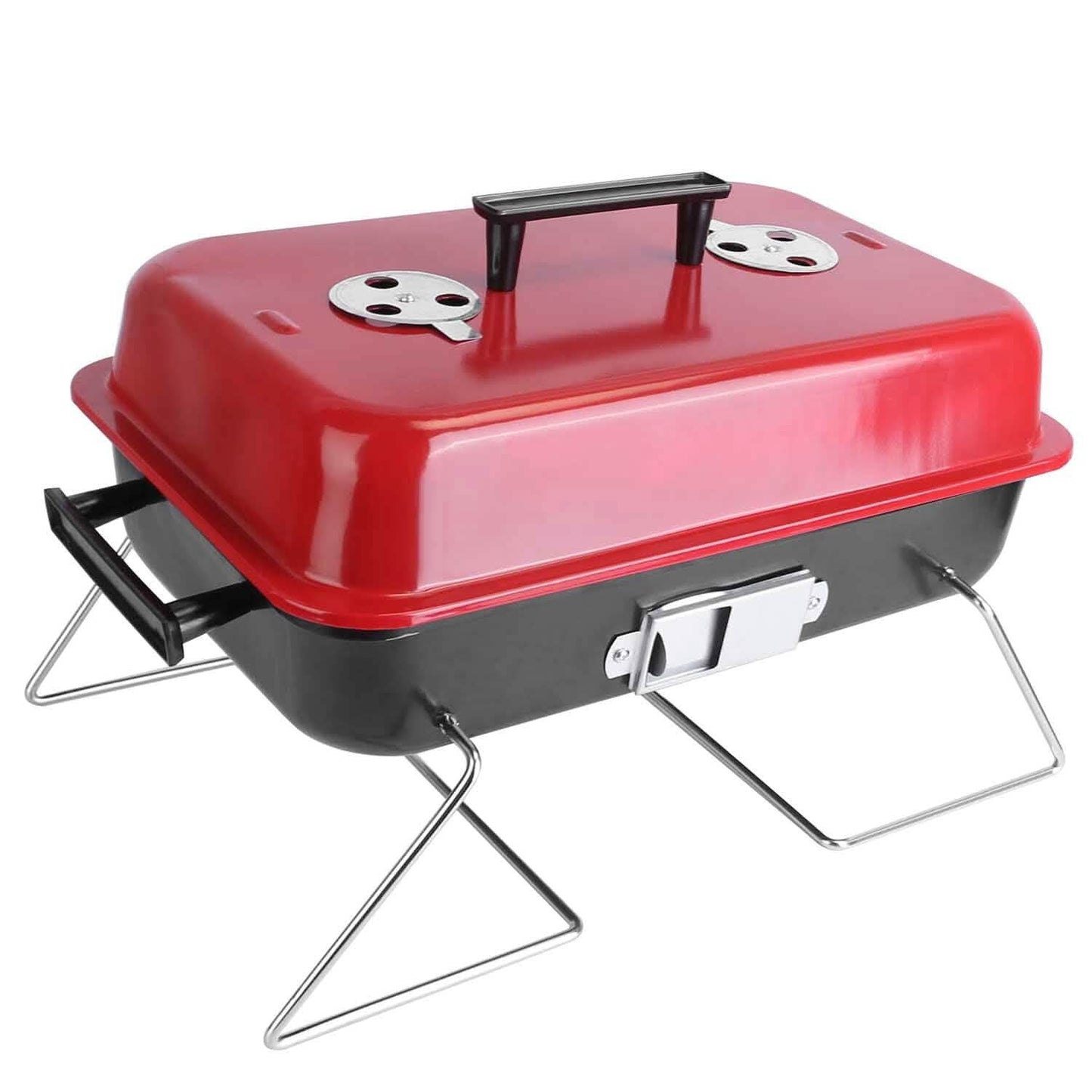 Portable Charcoal Tabletop Grill with Lid DailySale