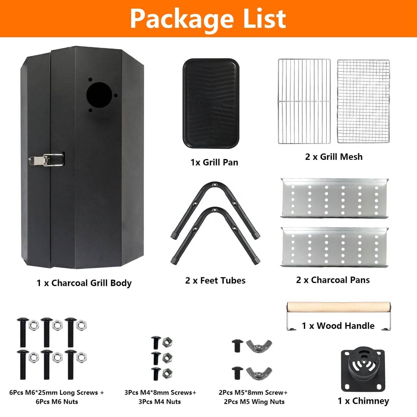 Portable Charcoal Two Sides Folding BBQ Grill DailySale
