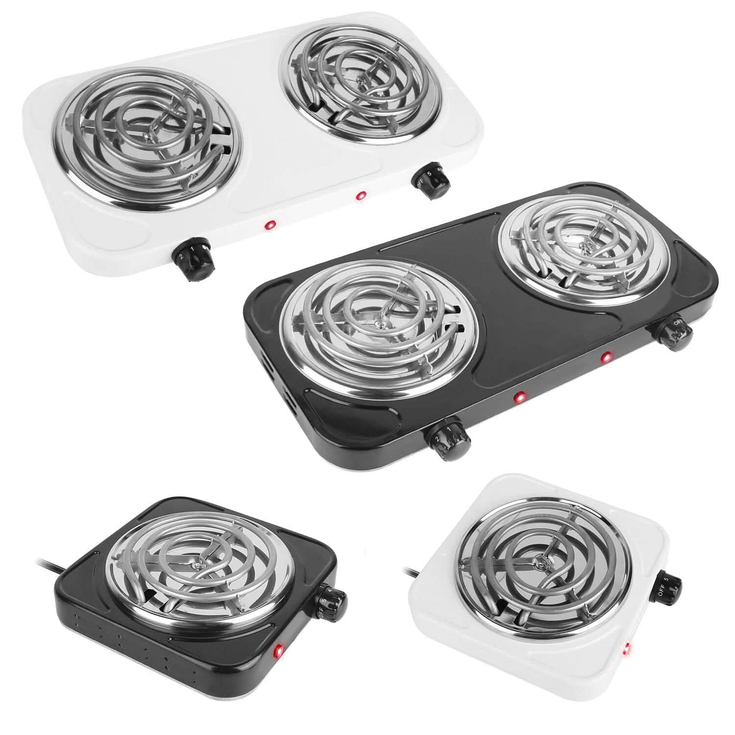 Portable Coil Heating Hot Plate Stove Countertop DailySale