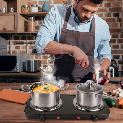 Portable Coil Heating Hot Plate Stove Countertop DailySale