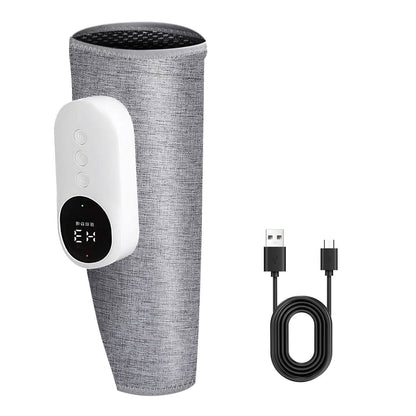 Portable Cordless Rechargeable Air Leg Compression Massage Adjustable Wrap with 3 Modes Intensities Heating Function DailySale