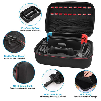 Portable Deluxe Carrying Case for Nintendo Switch DailySale