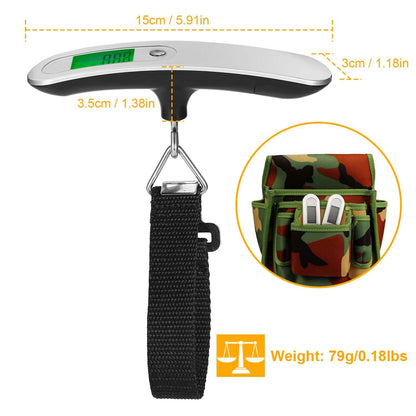 Portable Digital Luggage Scale DailySale