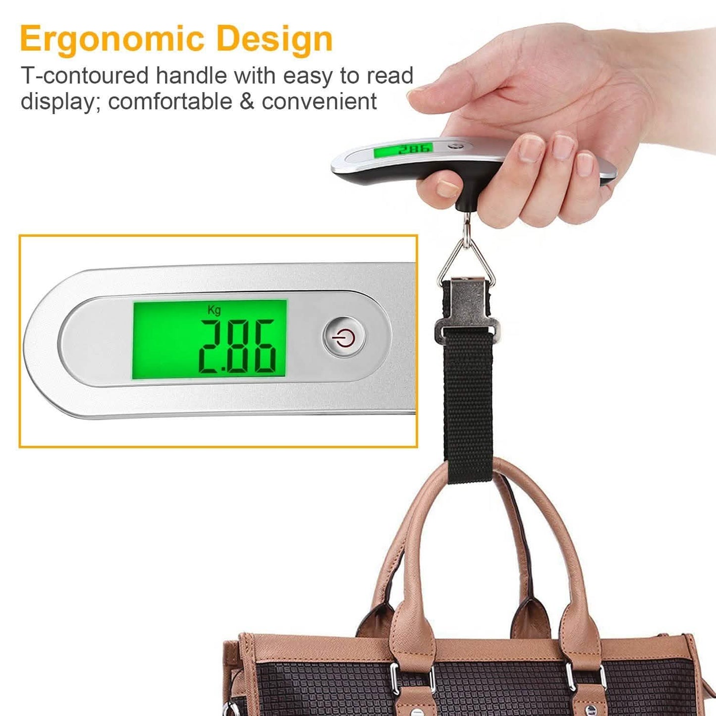 Portable Digital Luggage Scale DailySale