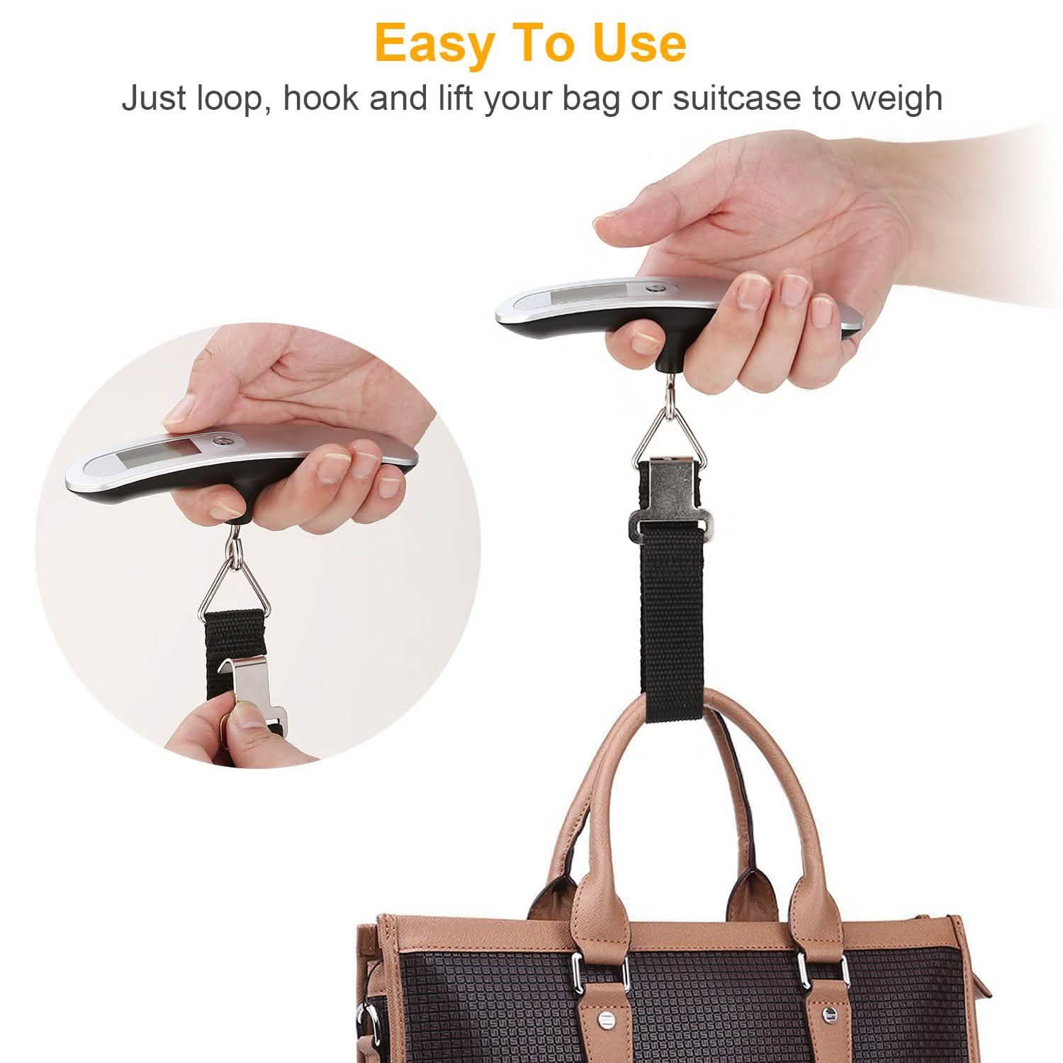 Portable Digital Luggage Scale DailySale