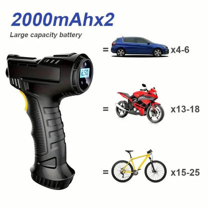 Portable Digital Tire Inflator with LED Light DailySale