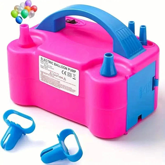Portable Dual Nozzle Electric Air Balloon Pump and Tying Tool DailySale