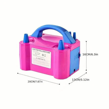Portable Dual Nozzle Electric Air Balloon Pump and Tying Tool DailySale