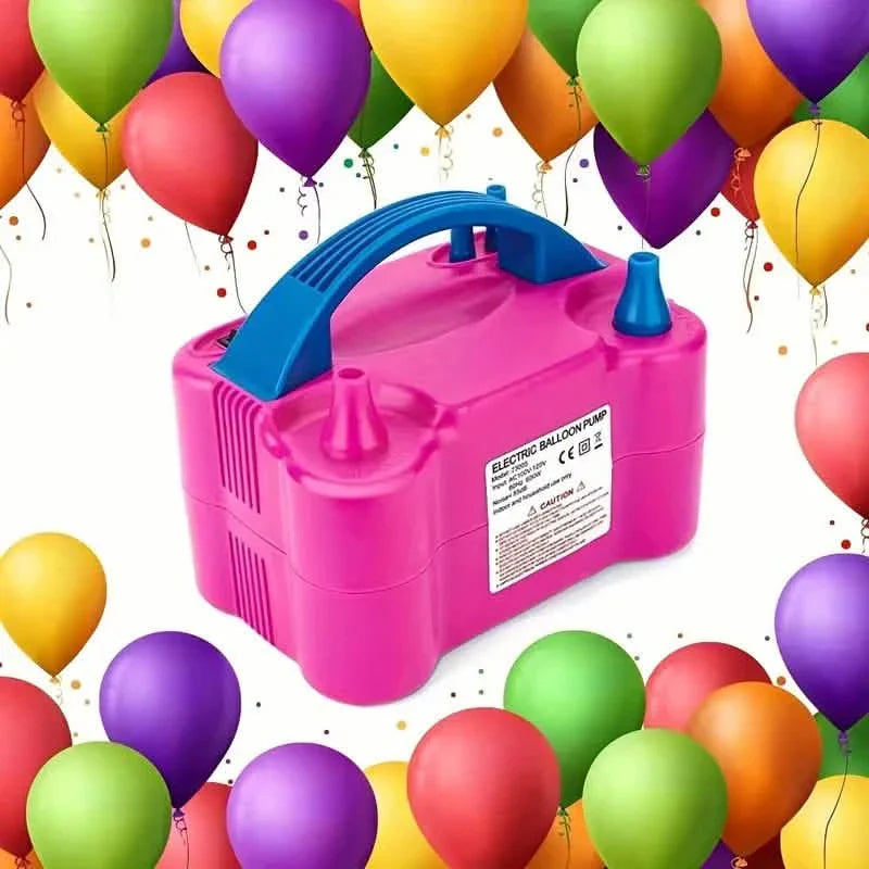 Portable Dual Nozzle Electric Air Balloon Pump and Tying Tool DailySale