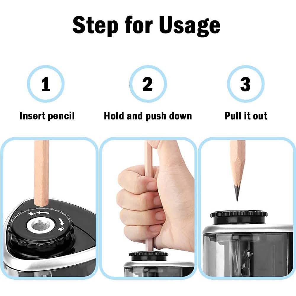 Portable Electric Pencil Sharpeners DailySale