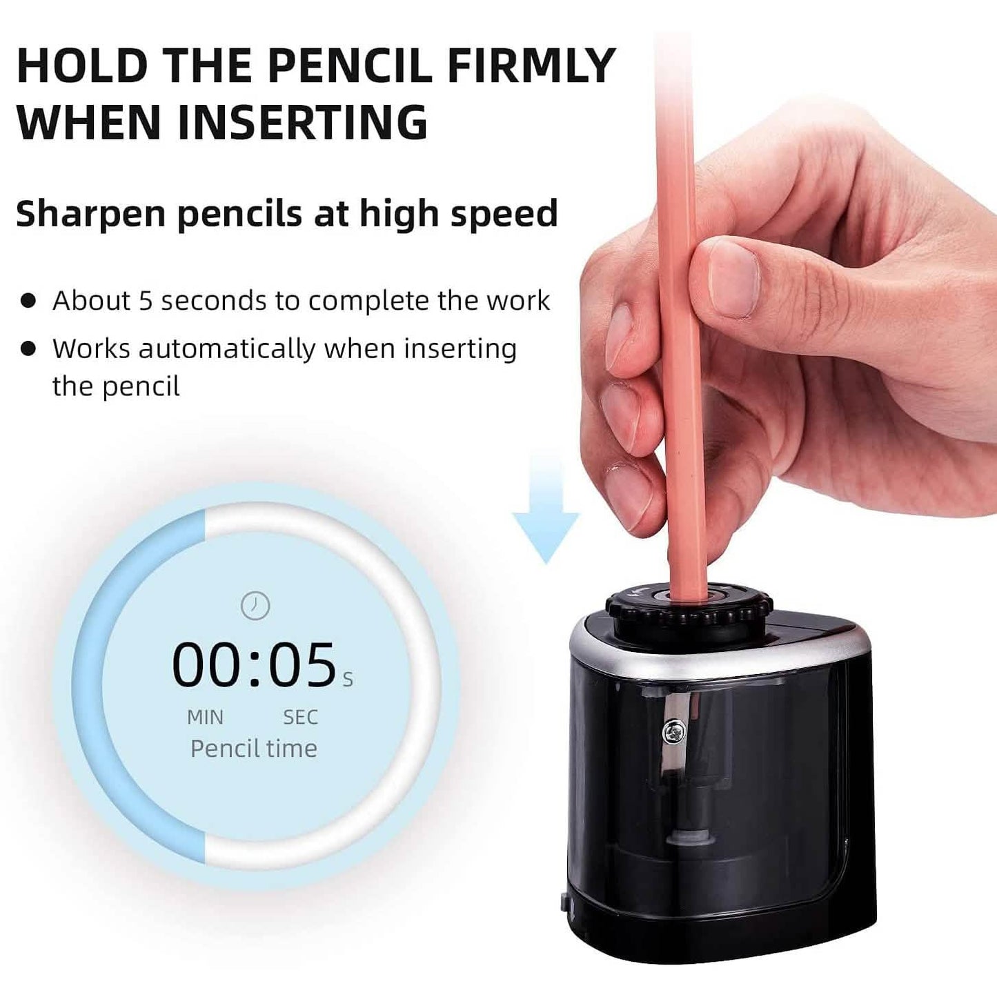 Portable Electric Pencil Sharpeners DailySale