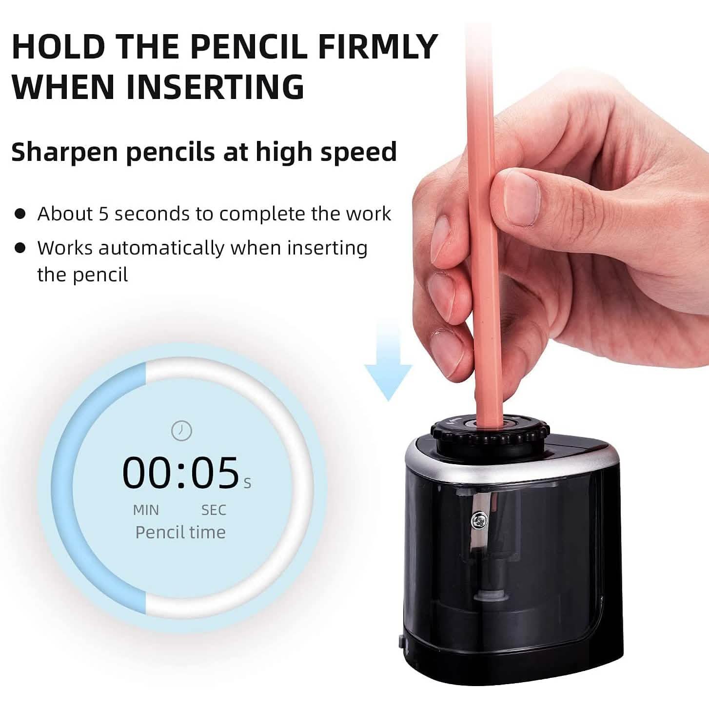 Portable Electric Pencil Sharpeners DailySale