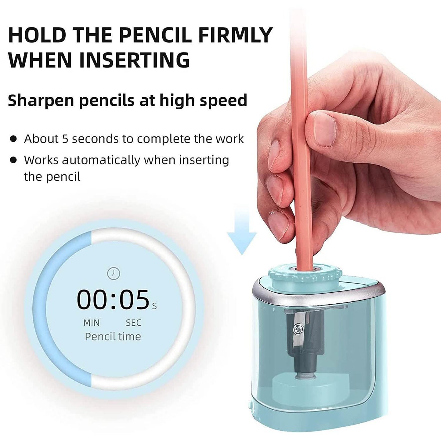 Portable Electric Pencil Sharpeners DailySale