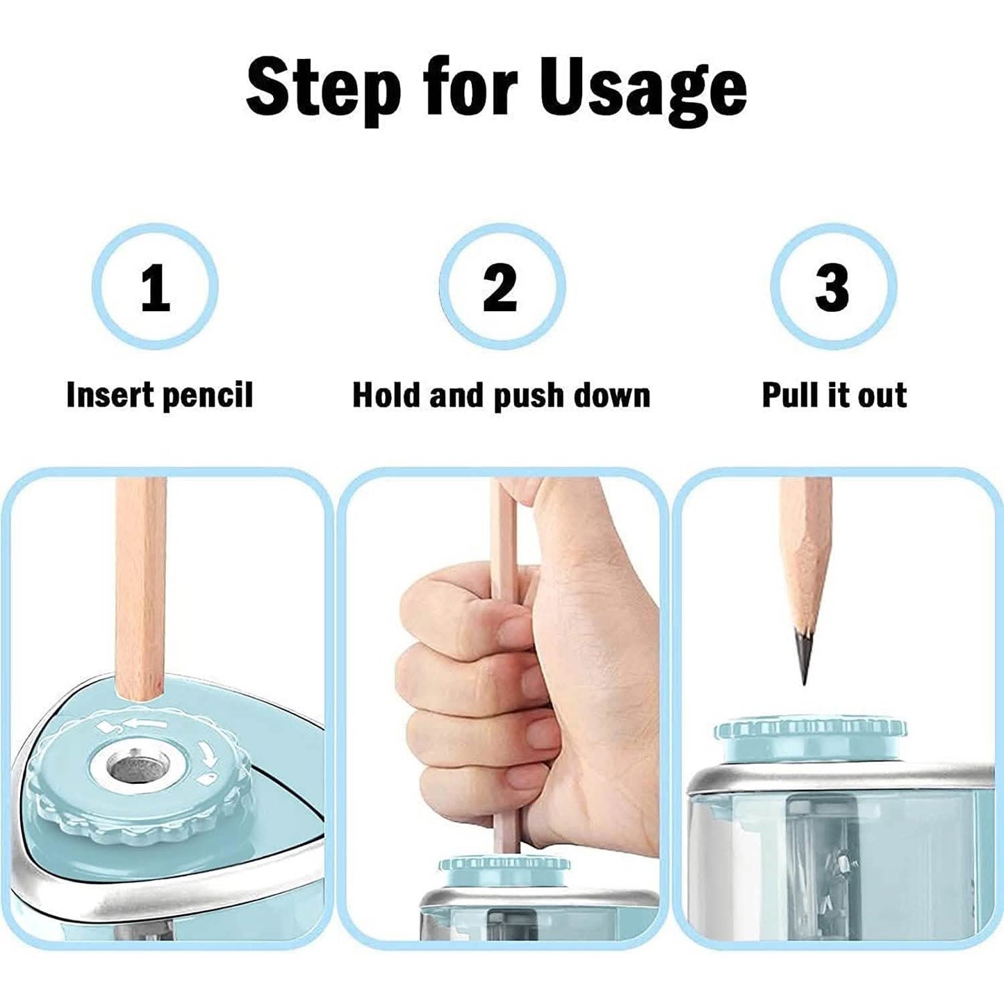 Portable Electric Pencil Sharpeners DailySale