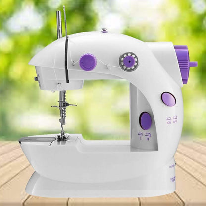 Portable Electric Sewing Machine w/ Foot Pedal LED Light DailySale