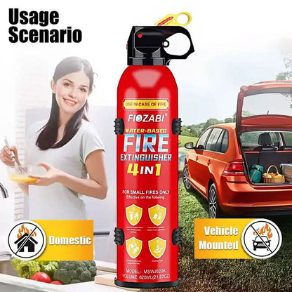 Portable Fire Extinguisher Spray 4-in-1 with Bracket DailySale