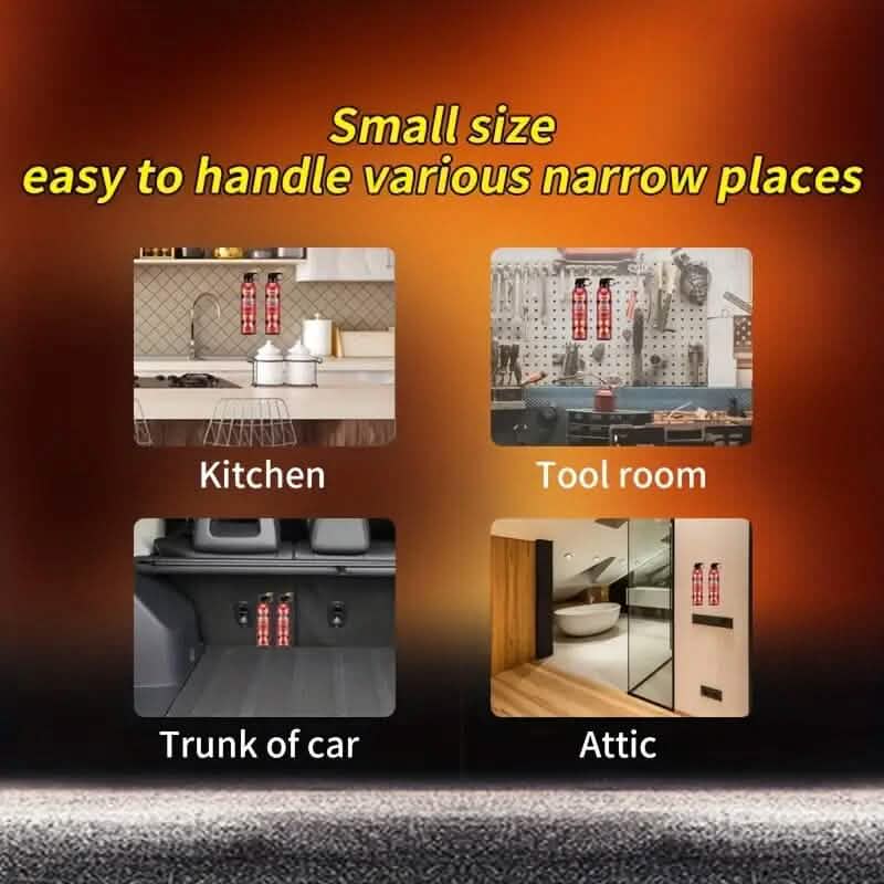 Portable Fire Extinguisher Spray 4-in-1 with Bracket DailySale