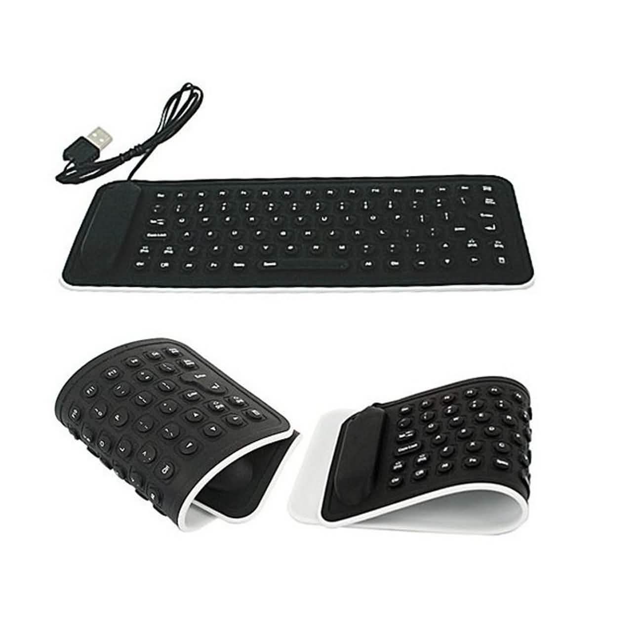 Portable Flexible Silicone Keyboard DailySale