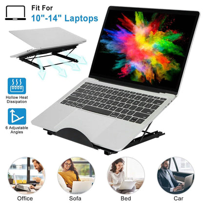 Portable Foldable Laptop Stand with Adjustable Angles DailySale