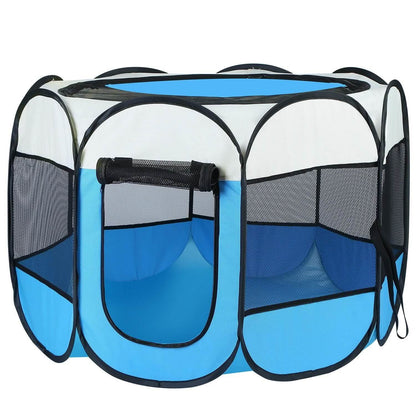 Portable Foldable Pet Playpen For Dogs Cats Other Pets DailySale