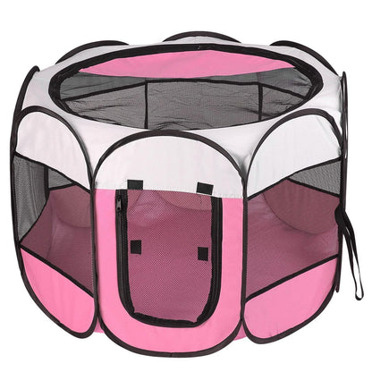 Portable Foldable Pet Playpen For Dogs Cats Other Pets DailySale