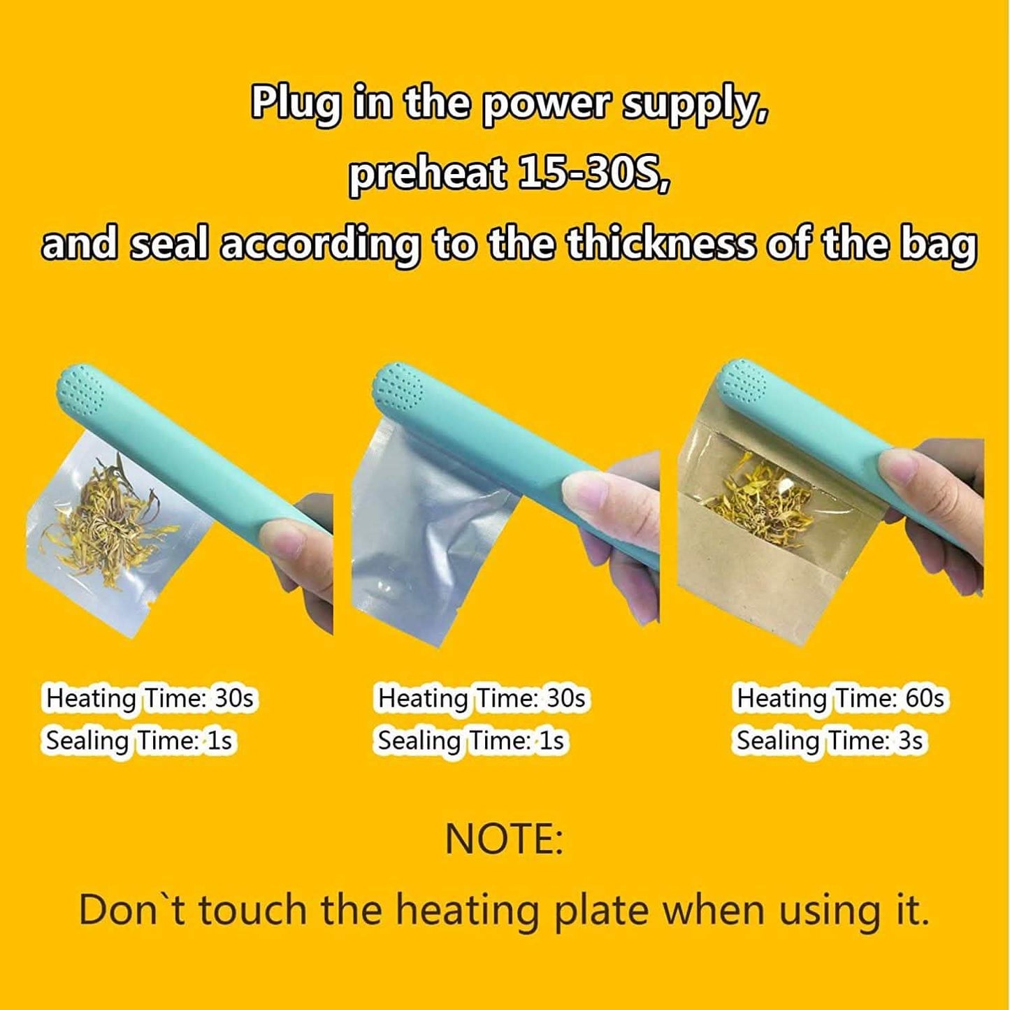 Portable Food Sealer Mini Sealing Machine DailySale