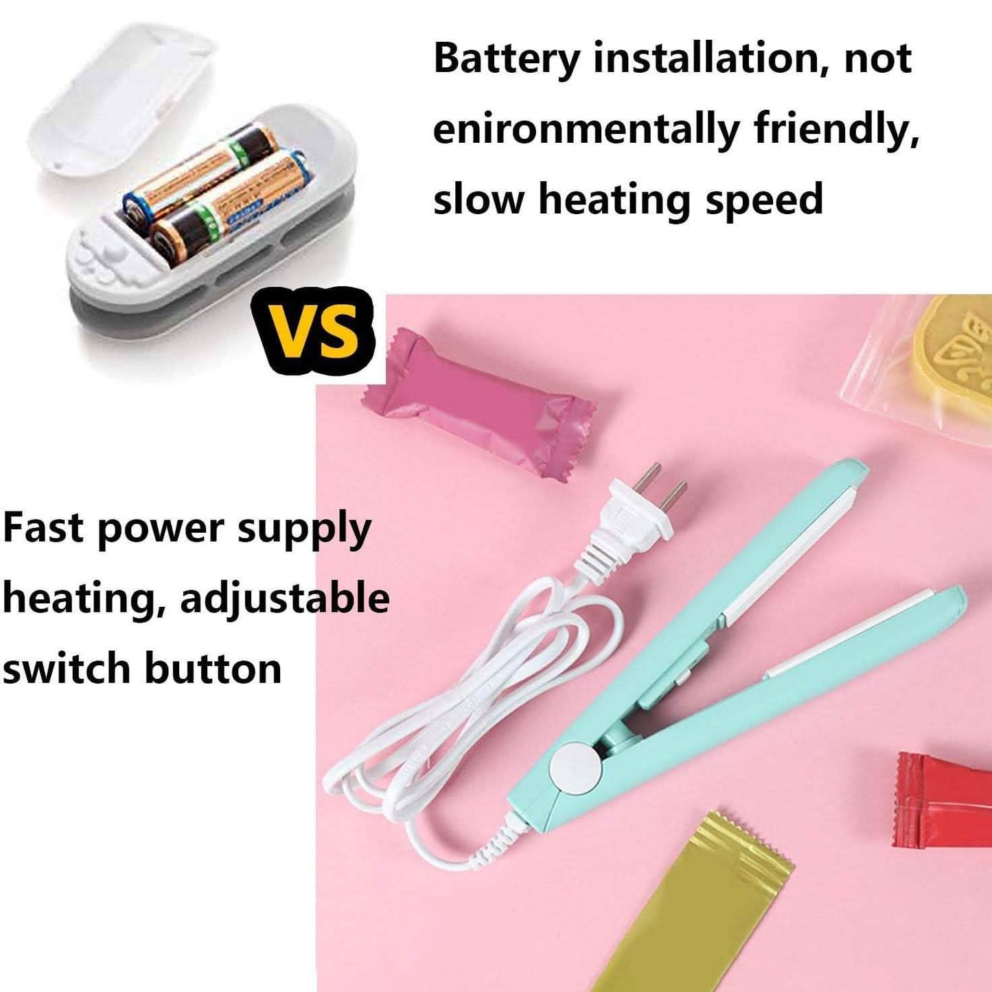 Portable Food Sealer Mini Sealing Machine DailySale