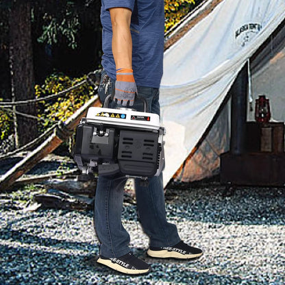 Portable Generator 900 Watt Gasoline Generator DailySale