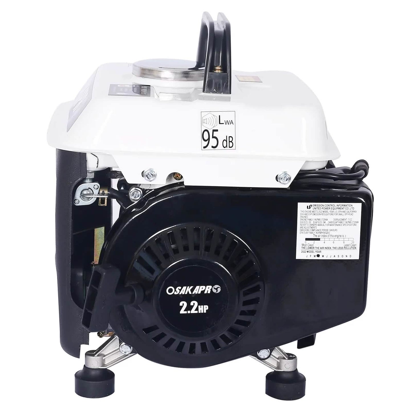 Portable Generator 900 Watt Gasoline Generator DailySale