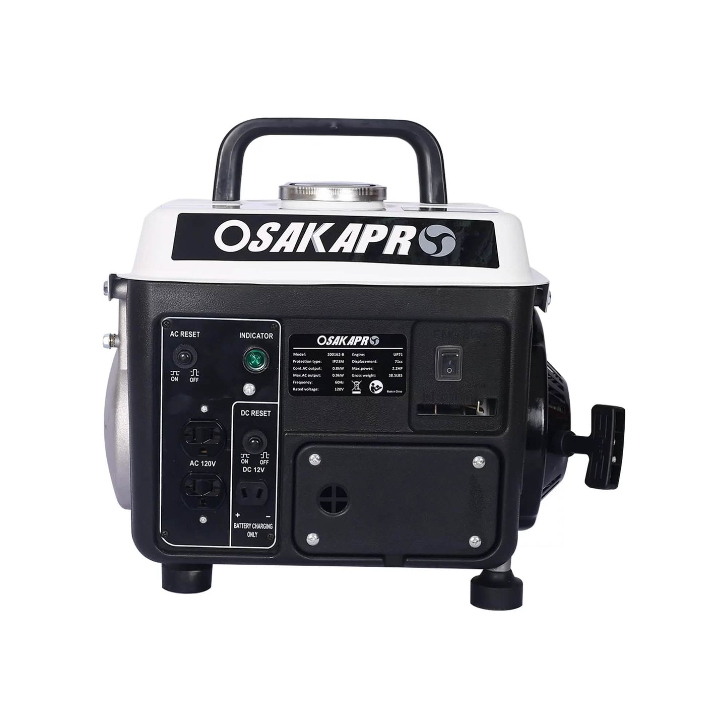 Portable Generator 900 Watt Gasoline Generator DailySale