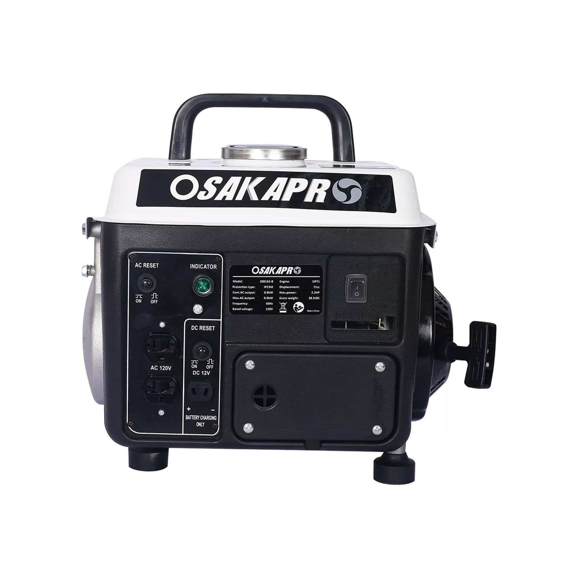 Portable Generator 900 Watt Gasoline Generator DailySale