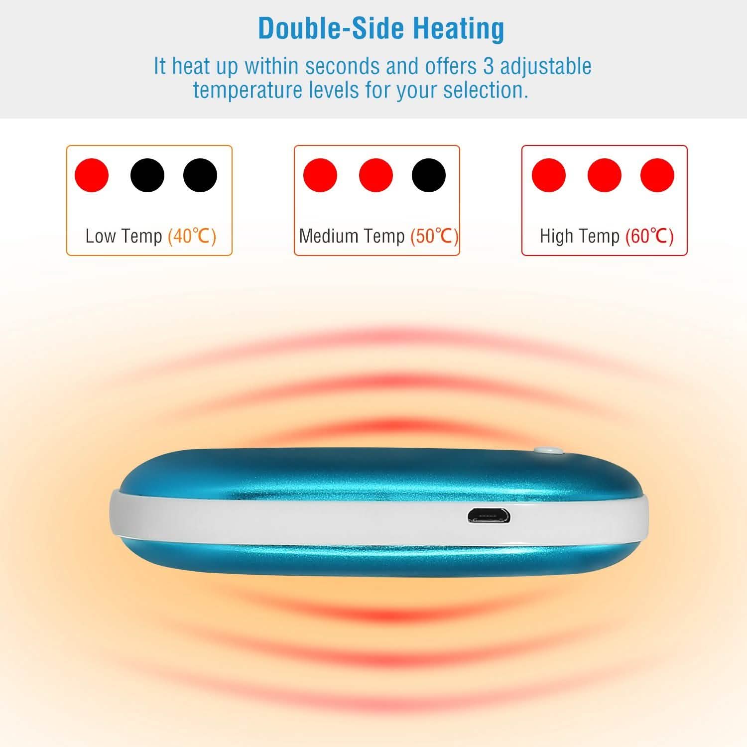 Portable Hand Warmer 5000mAh Power Bank DailySale