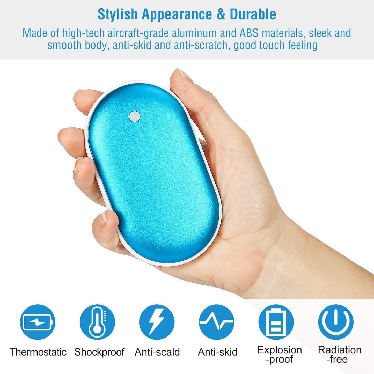 Portable Hand Warmer 5000mAh Power Bank DailySale