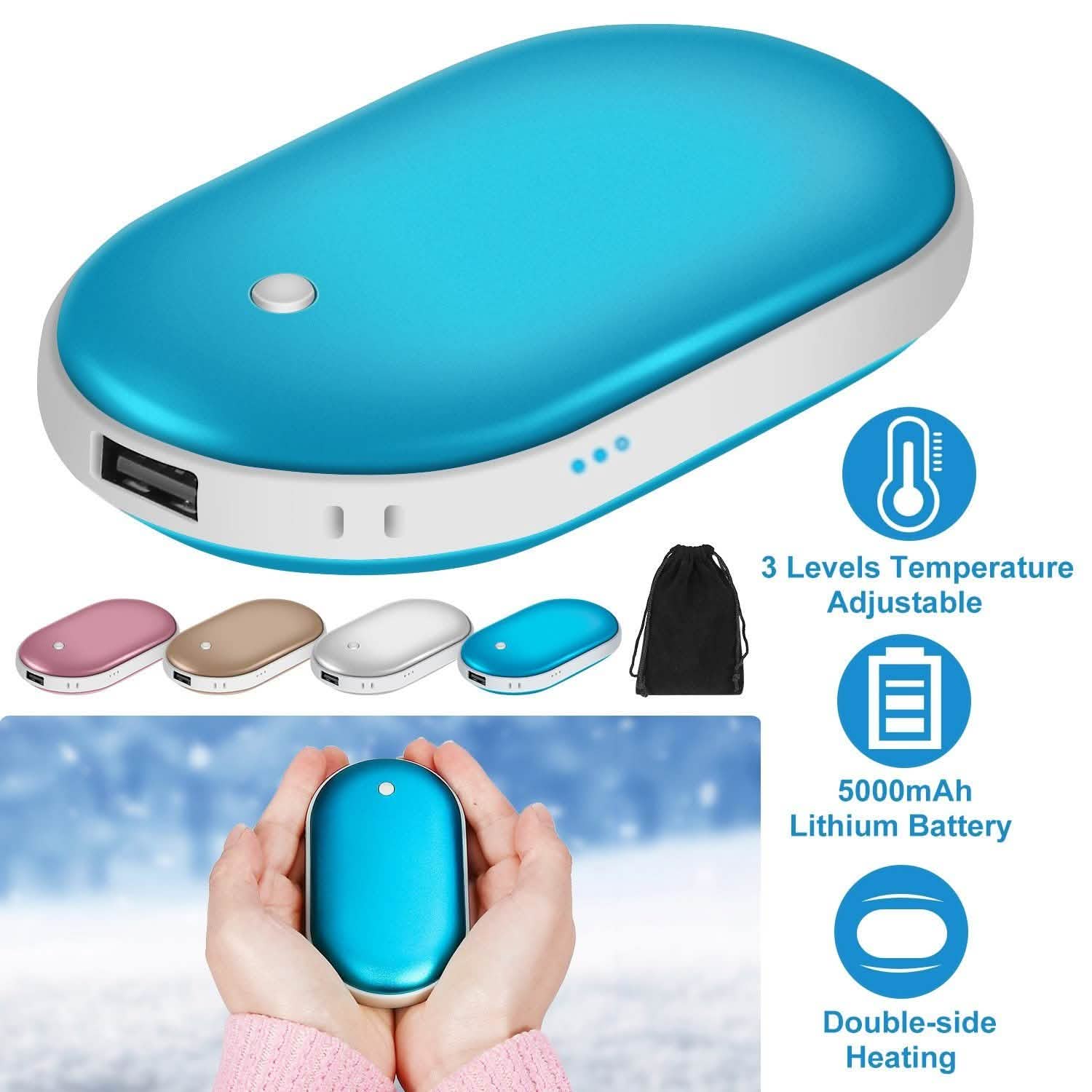 Portable Hand Warmer 5000mAh Power Bank DailySale
