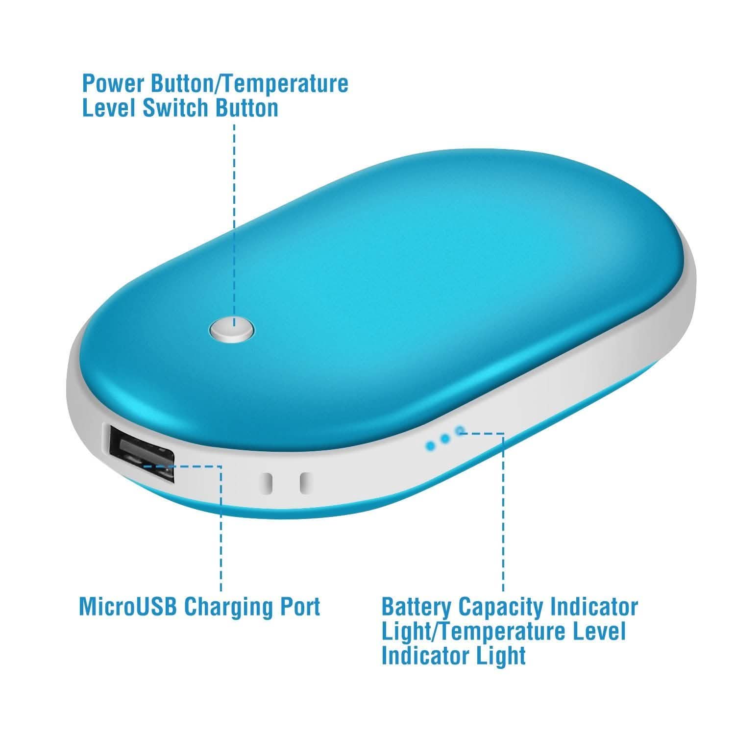 Portable Hand Warmer 5000mAh Power Bank DailySale