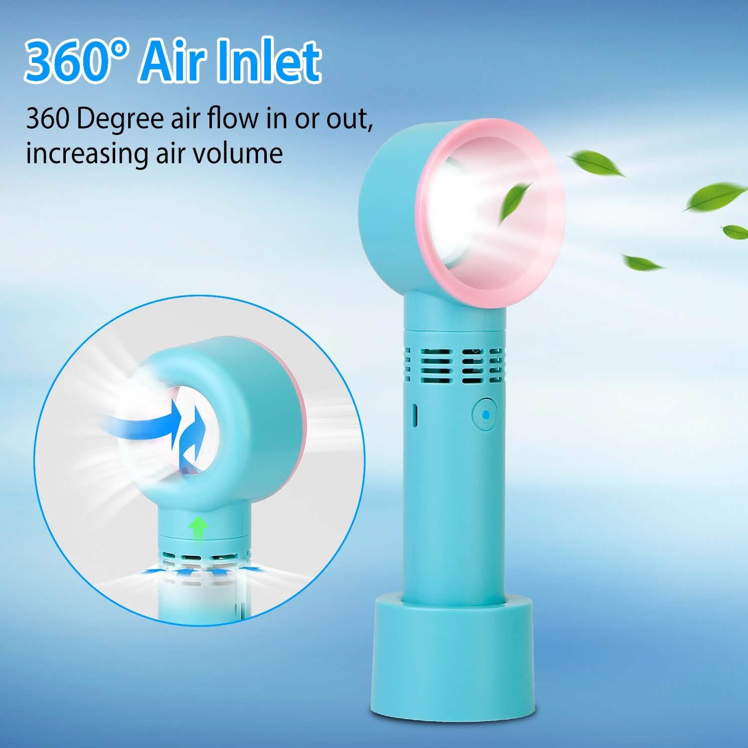 Portable Handheld Bladeless Fan DailySale