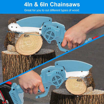 Portable Handheld Cordless Small Chain Saw Battery Powered DailySale