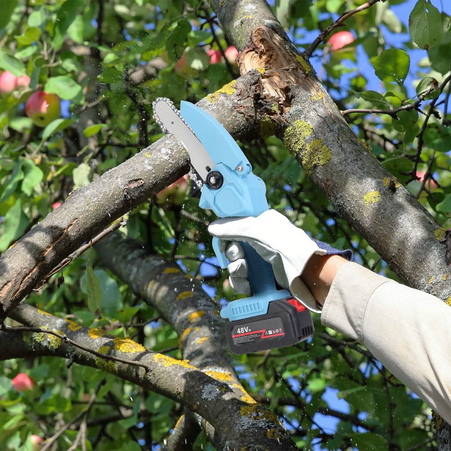 Portable Handheld Cordless Small Chain Saw Battery Powered DailySale