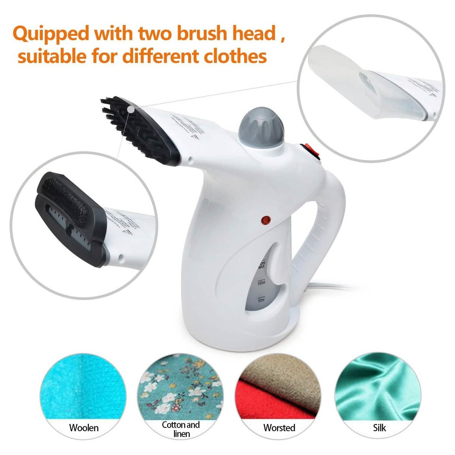 Portable Handheld Garment Fabric Clothes Steam Cleaner DailySale