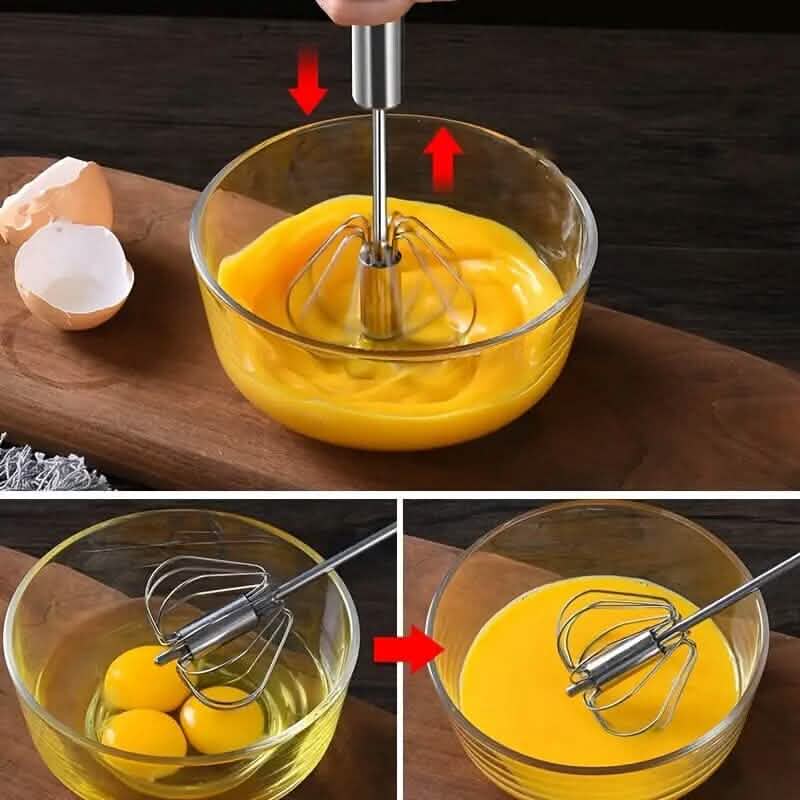 Portable Handheld Mixer (Semi-Automatic, No Electricity Needed) DailySale