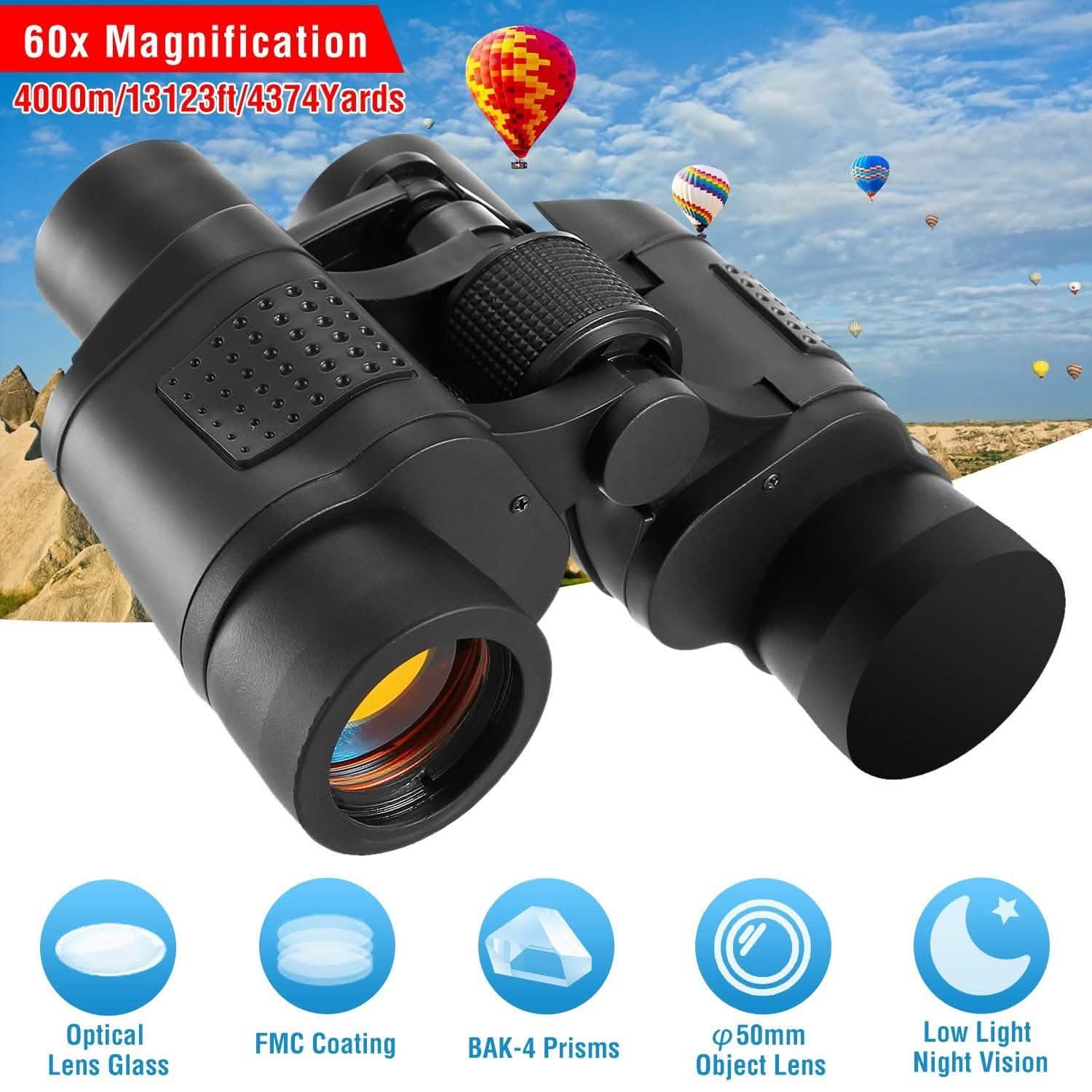 Portable HD Binoculars with Shoulder Strap Bag DailySale