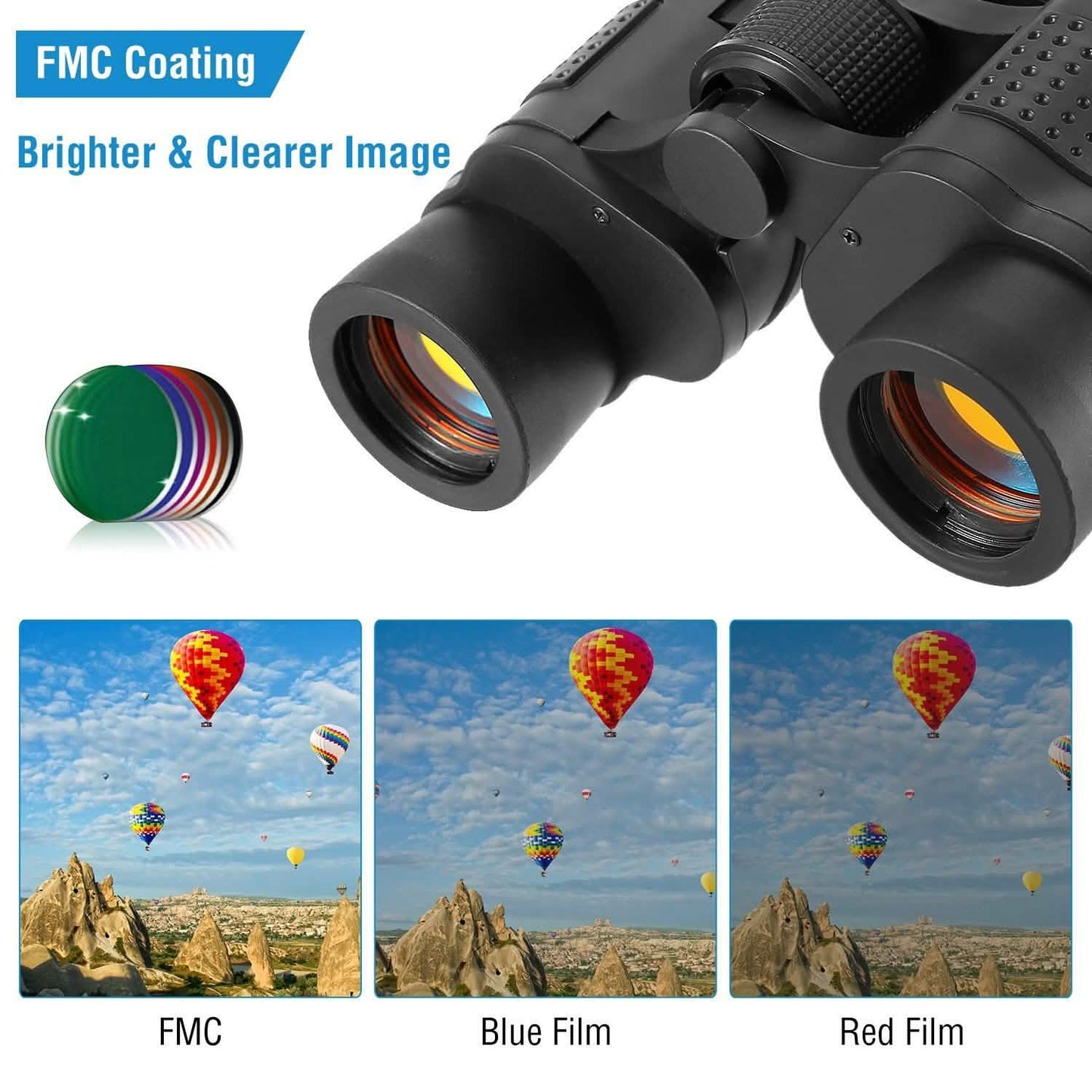 Portable HD Binoculars with Shoulder Strap Bag DailySale