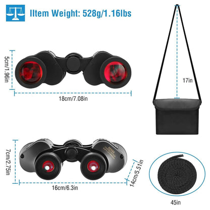 Portable HD Binoculars with Shoulder Strap Bag DailySale