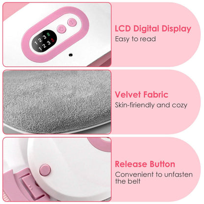 Portable Heating Pad For Cramps Fast Heating with 3 Heat Levels and 3 Massage Modes DailySale