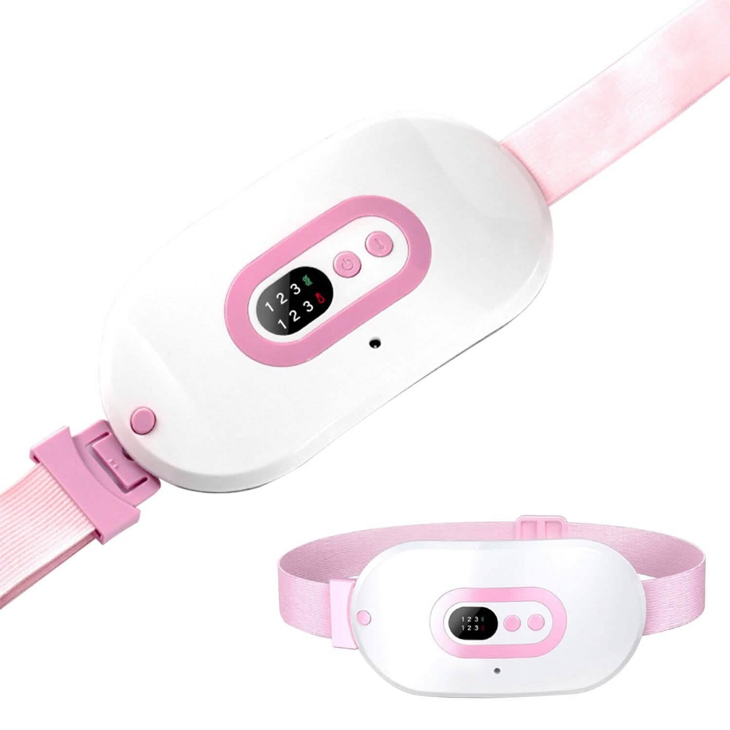 Portable Heating Pad For Cramps Fast Heating with 3 Heat Levels and 3 Massage Modes DailySale