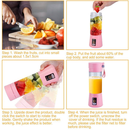 Portable Juicer Blender USB Rechargeable DailySale