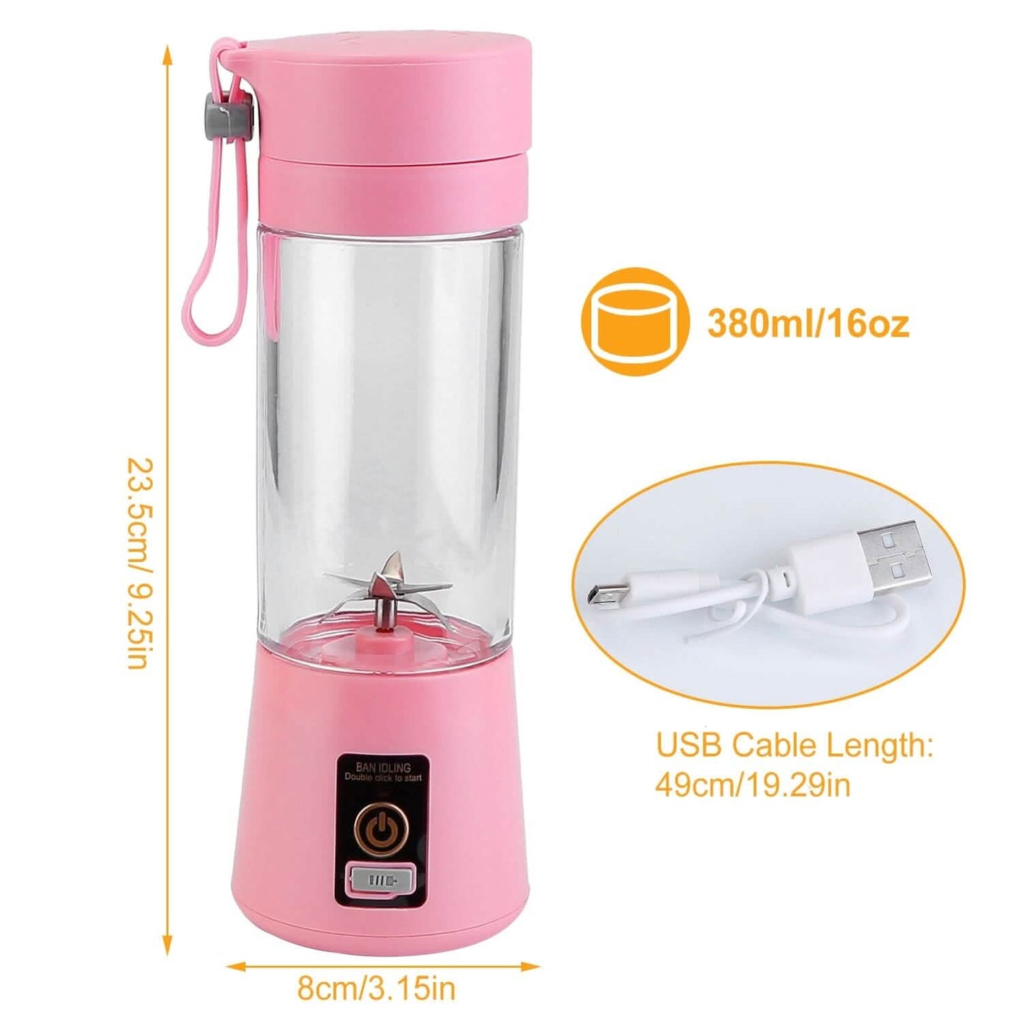 Portable Juicer Blender USB Rechargeable DailySale
