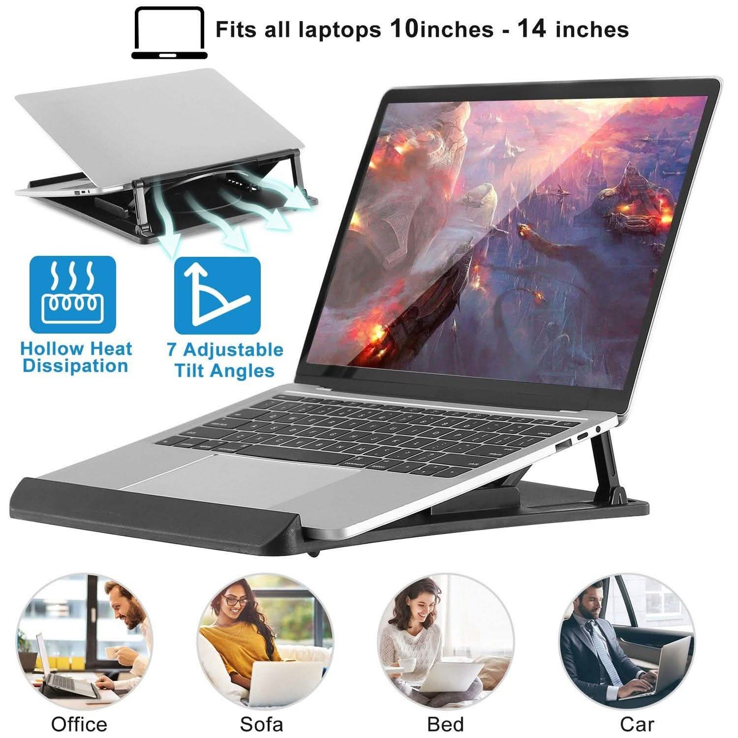 Portable Laptop Stand 7 Adjustable Heights DailySale