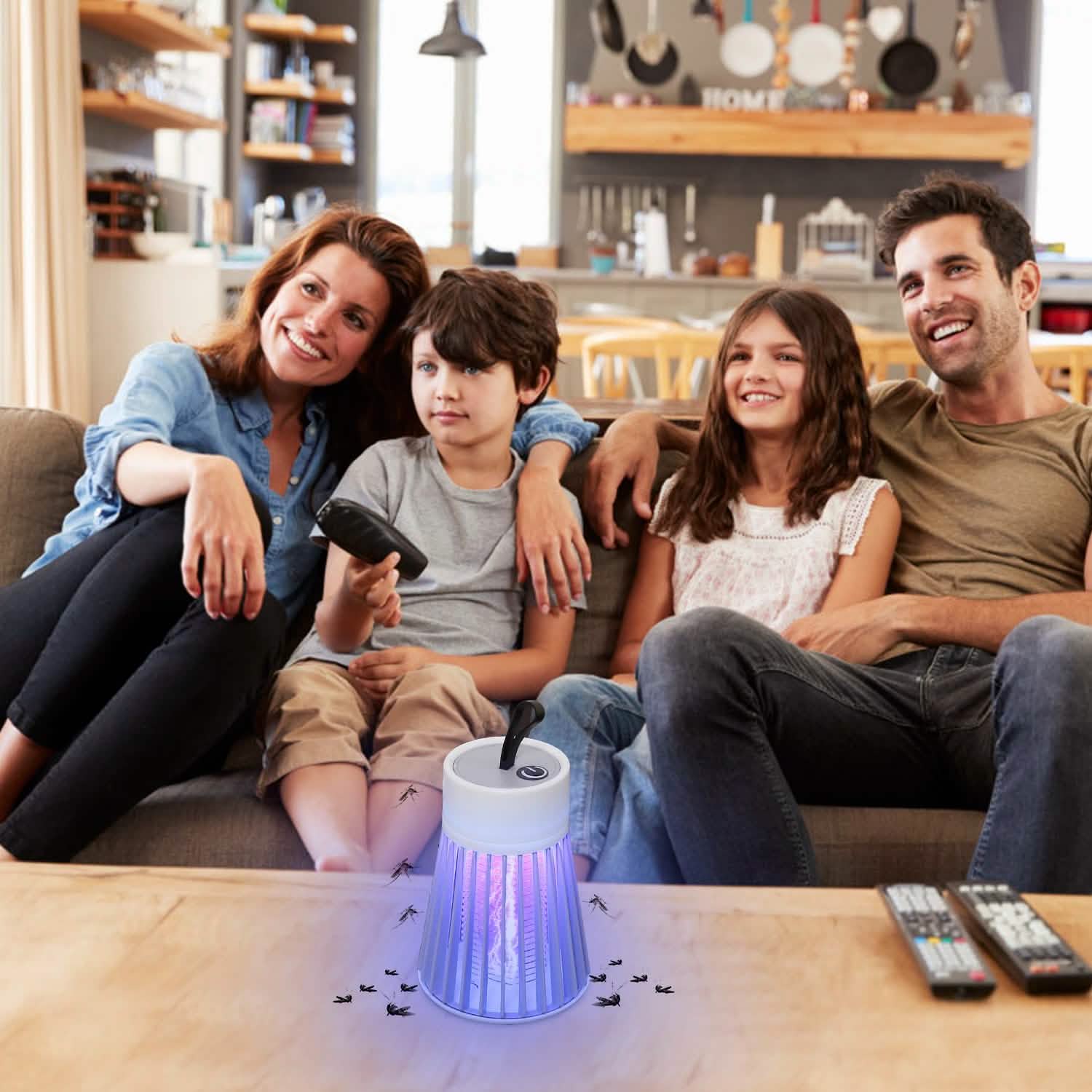 Portable LED Electric Bug Zapper Mosquito Insect Killer Lamp DailySale